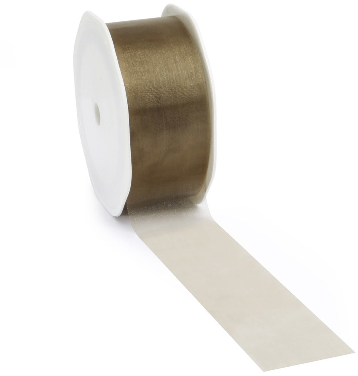 Bruin voile lint – 25 mm × 25 m – voile