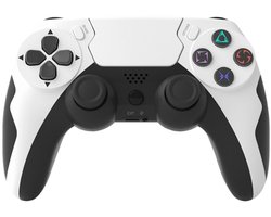 NexZone - Ps4 Controller - Draadloos - geschikt voor PS3 & PS4 - Game Controller - Wit