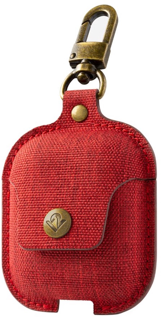 TWELVE SOUTH AirSnap for AirPods twill scarlet red