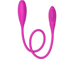 Dubbelkops vibrator - Luxe vibrator - 2-Zijdig - 7 standen - Lesbienne - Genot voor 2 - Waterdicht