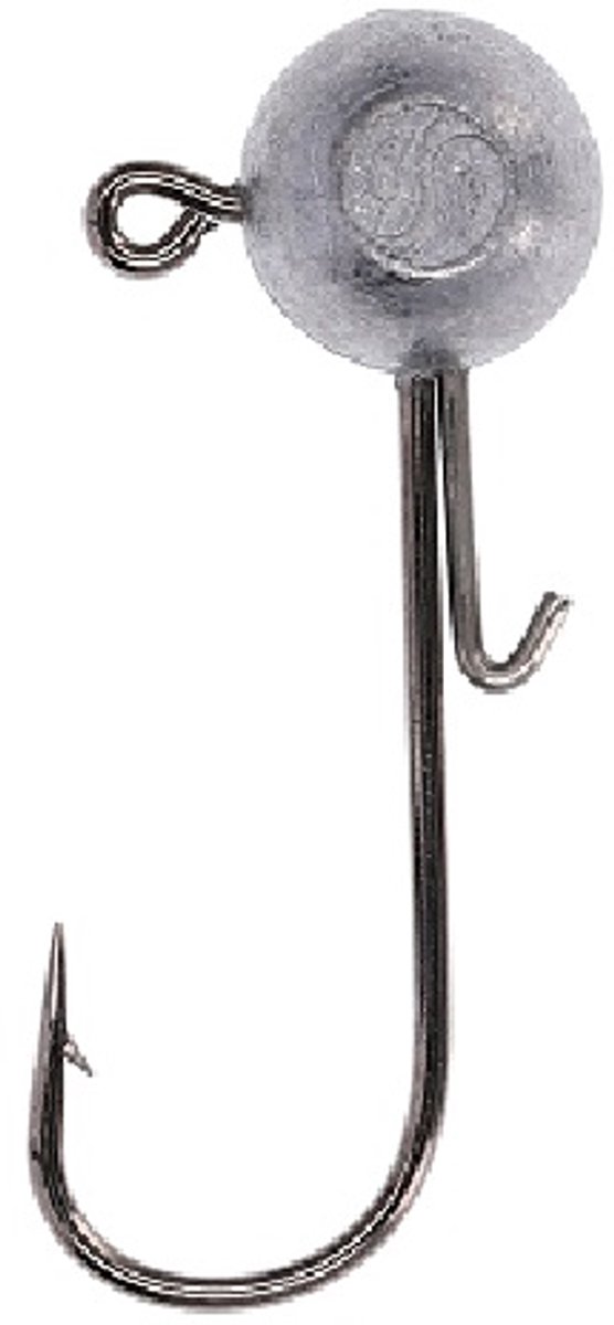 Mikado Sensual Micro Jigkop 2 g - Haakmaat 2 BN - 3 stuks - Ultra Fijne Softbait Jig - Zwart Nikkel van Merkloos — afbeelding 2