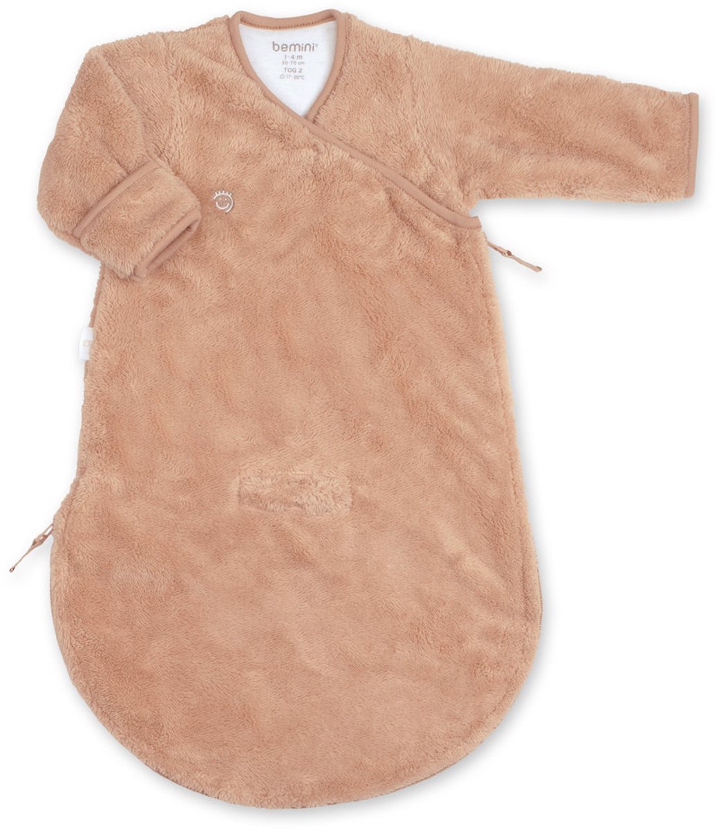 BEMINI Babyslaapzak - MAGIC BAG 1-4m - TOG 2.5 - Zachte warmte - Natural