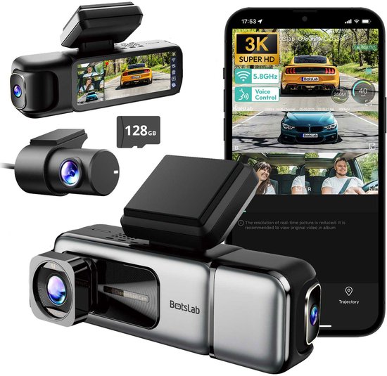 Botslab G980H 3CH 4K Wifi GPS 128GB