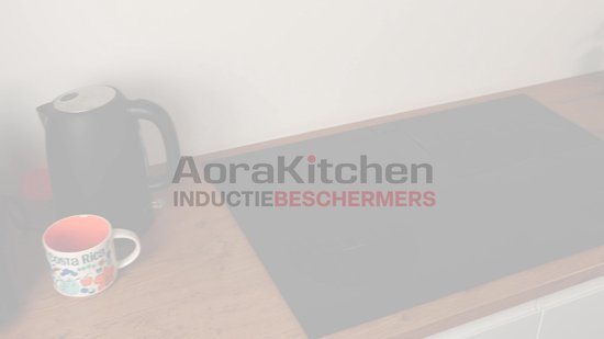 AoraKitchen Inductie Beschermer - 6 Stuks - tot 280 °C - Onderzetters Pannen - Kookplaat Beschermer - Pannenbeschermer