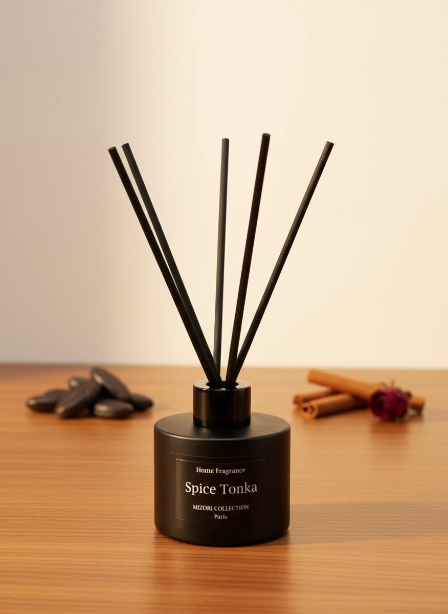 Spice Tonka- Mizori Collection Paris - Luxurious Home Fragrance Sticks - Huisparfum - Huisgeur stokjes - Interieurparfum