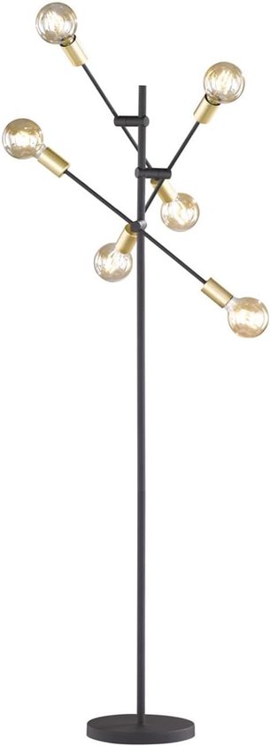 Lucide vloerlamp Zenith zwart kopen? Vloerlampen