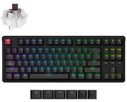 Keychron C3 Pro 8K QMK RGB toetsenbord brown switch