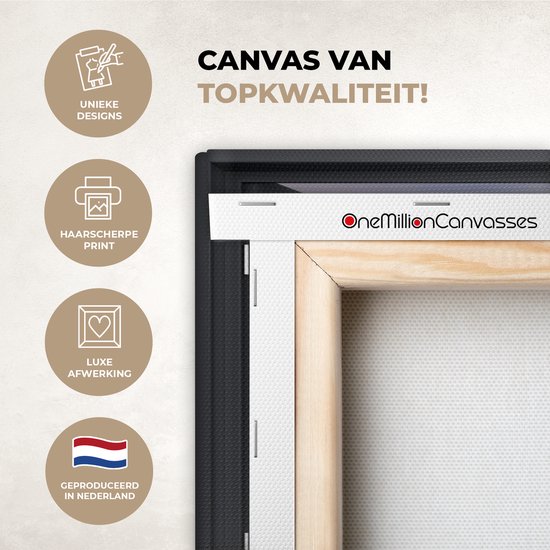 Peintures sur Toile See Through - Mer - Plage - 30x20 cm - Décoration murale