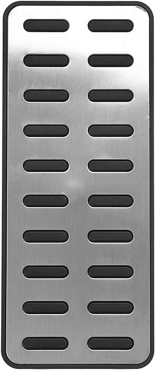 Image of 1Pcs Auto Originele Rest Pedaal Pad Interieur Voetsteun Cover van 304 Ss en Aluminium - Universeel Geschikt voor Auto's - Duurzaam en Stijlvolontwerp - Eenvoudig te Monteren
