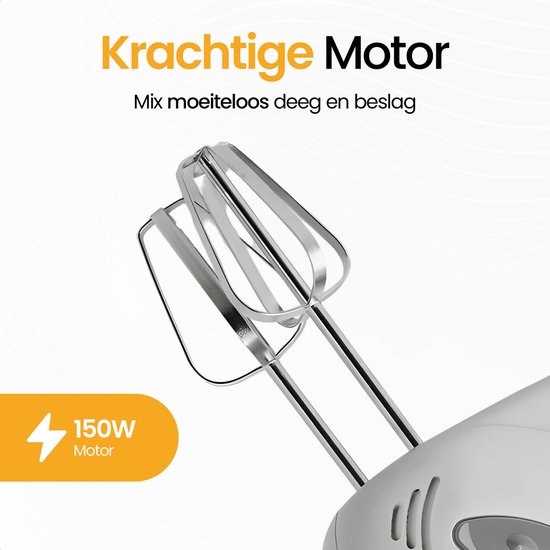 Handmixer voor brooddeeg - Keukenapparatuur kopen? | Korting tot 5