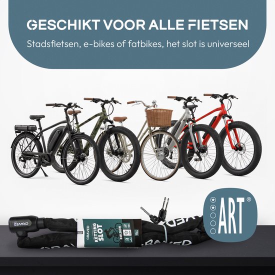 NEXTCOVER® Kettingslot met Cijfercode - Heavy Duty Fietsslot (90cm) - 5-Cijferig Cijferslot voor E-Bike, Scooter & Stadsfiets - Gehard Staal & Anti-Diefstal - Roze