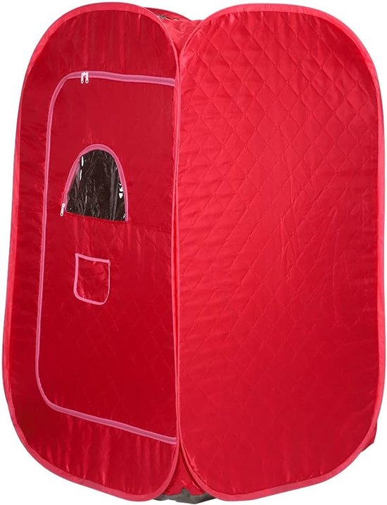 Draagbare Stoomsauna Cabine - Opvouwbare en Geïsoleerde Saunatent voor Ontgifting en Lichaamstherapie
