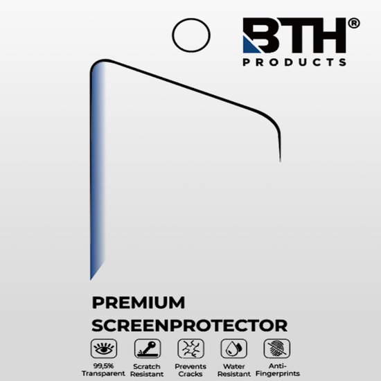 Screenprotector - 3 Stuks - Geschikt voor Apple Watch Ultra 3 (49 mm) - Sterk & Shockproof - Tempered Glass - Gehard Glas - Beschermglas Screen Cover - Bescherm Protector voor Smartwatch