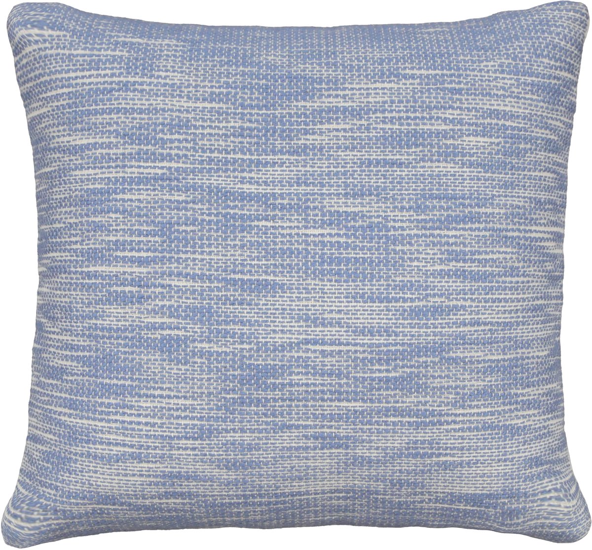 Urbane Hide Kussenhoezen | Kussenhoes | Kussenhoesjes | Sierkussen | 45x45 cm | Ocean Mist Geweven | Katoen | Blauw en Wit | Zonder binnenkussen