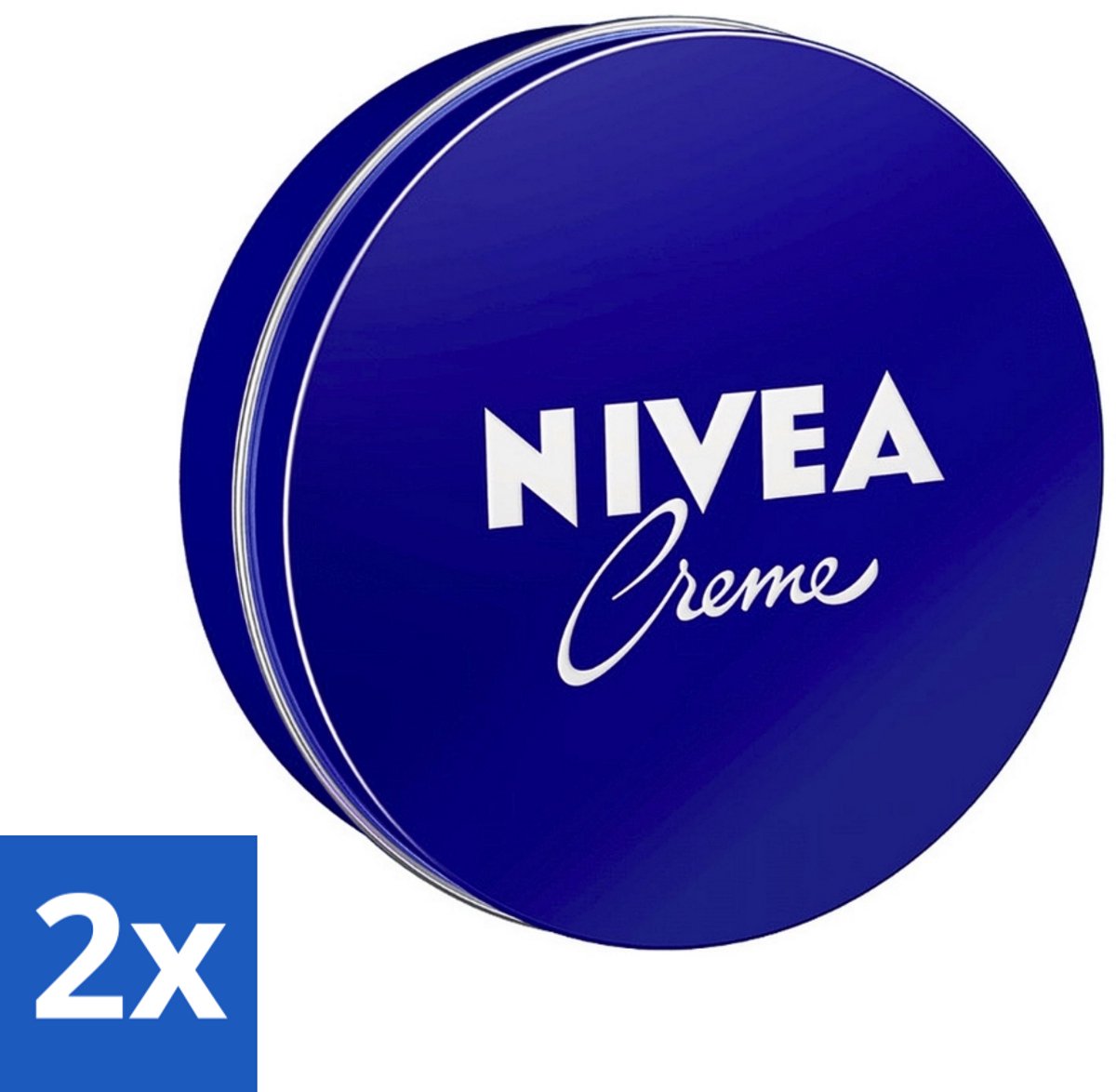 2 x NIVEA - Crèmeblik - Met Natuurlijke Oliën - Verzorgend - 150 ml - NIVEA Crème - Droge Huid - Normale Huid - Bodylotion - Gezichtscrème