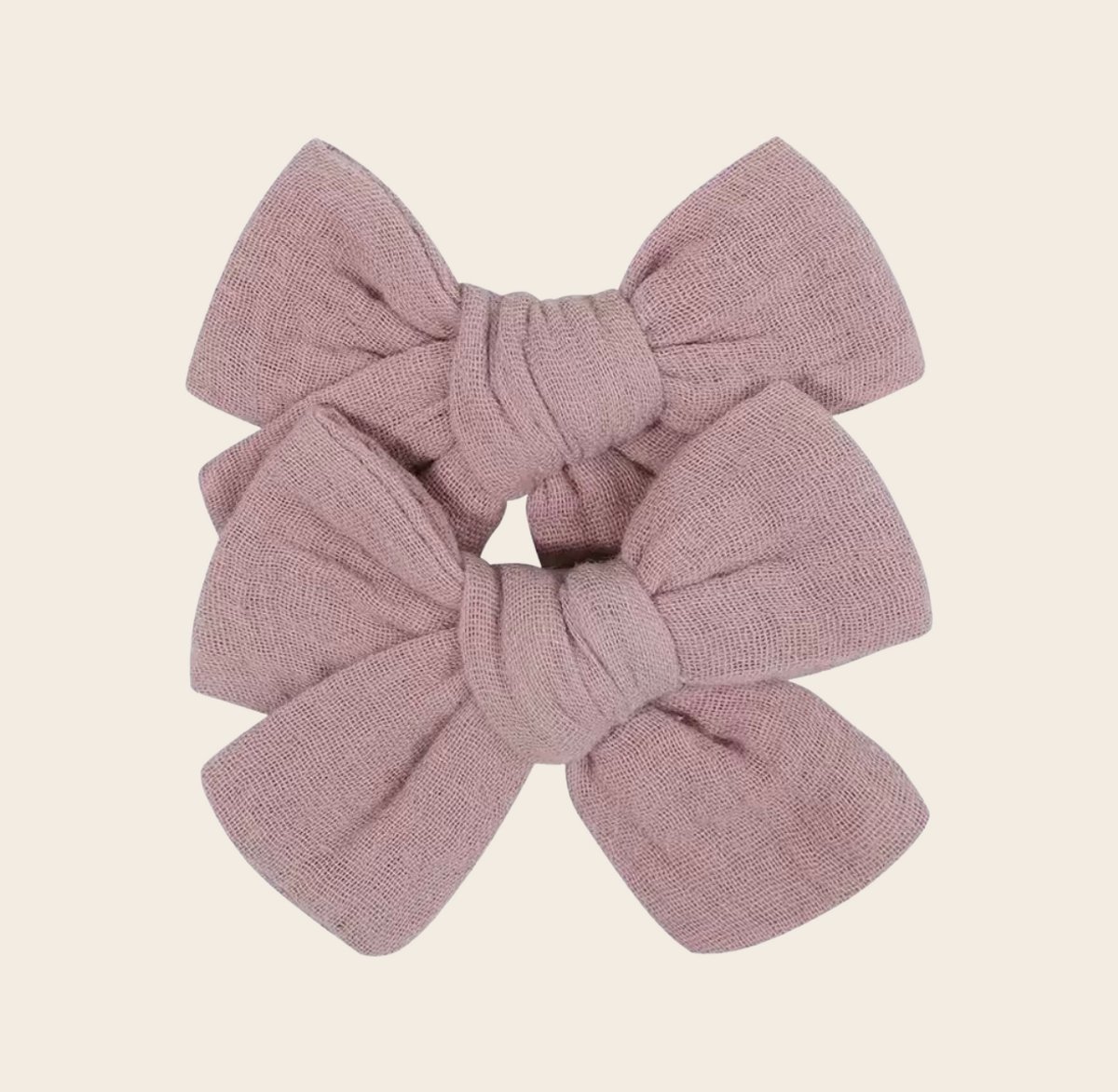 Strik Liva - Paars - Stoffen Haarstrik - Haarstrikken voor Meisjes - Haaraccessoires voor Kinderen