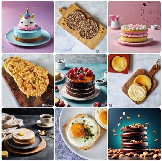 Moule à pudding Lynn's Yorkshire - Moule en Siliconen avec 6 cavités rondes de 10 cm - Idéal également pour par exemple le pain (à faible teneur en glucides), les biscuits, les crackers, les pâtisseries, les biscottes, les oopsies