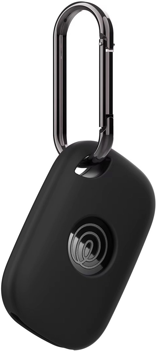 Tile Pro 2024 Siliconen Sleutelhanger – Premium Beschermhoes – Midnight Black – Locus Amicus