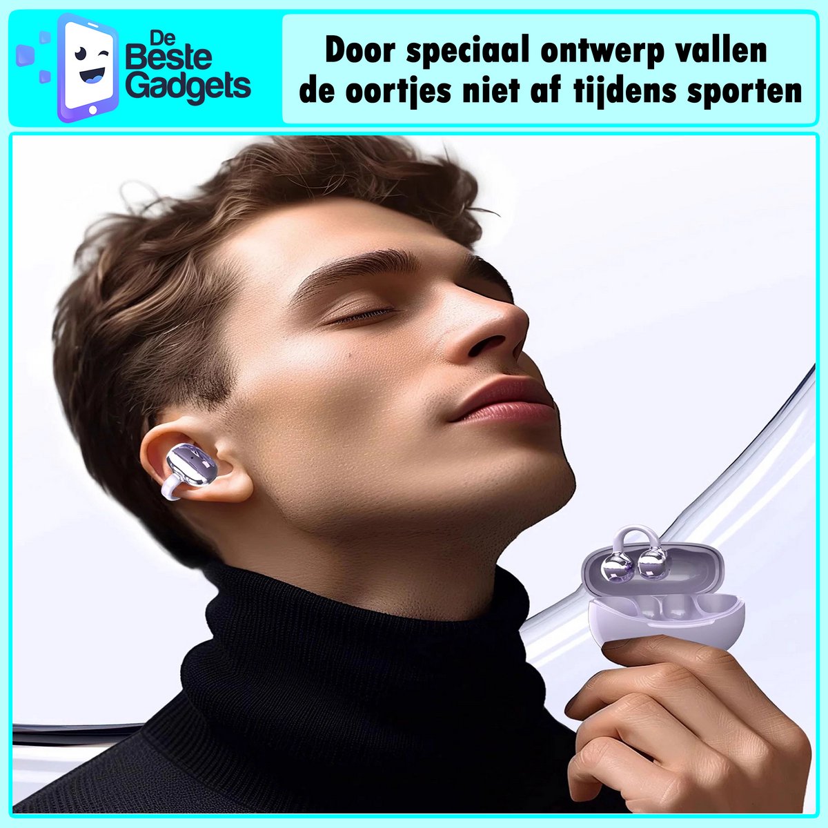 De Beste Gadgets OpenClip W18: open-ear sportoordopjes met botgeleiding thumbnail 6