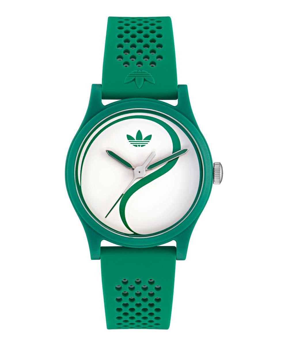 Adidas Originals Game Two AOSY25519 Horloge - Siliconen - Groen - Ø 38 mm