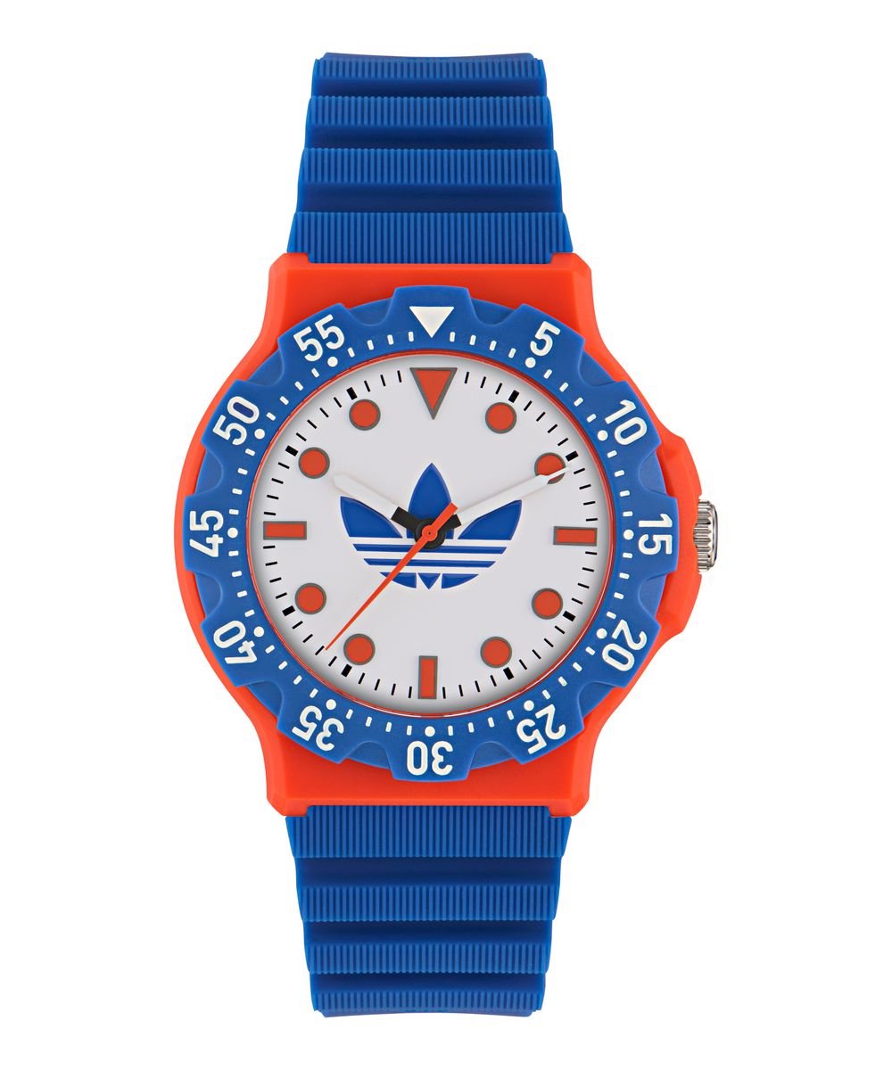 Adidas Originals Discoverer Two AOSY25513 Horloge - Siliconen - Blauw - Ø 40 mm