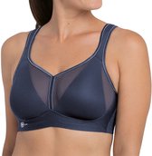 Anita - Air Control Deltapad sport bh zonder beugel - blue iris - 90D