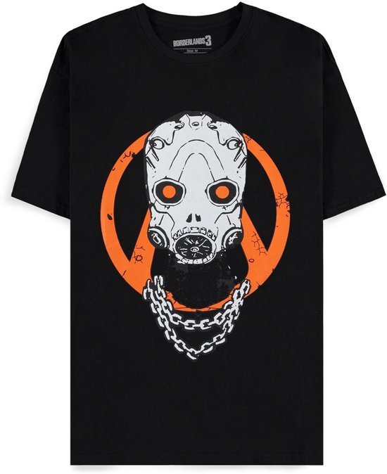 Borderlands Psycho Chain Heren T-shirt - zwart - S