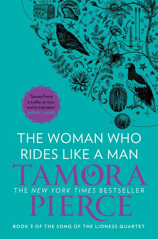 The Song of the Lioness 3 - The Woman Who Rides Like A Man - cover