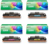 Cartucho De Tóner Compatible HP 220A Cartucho De Tóner Negro Compatible 220A W2200A Para HP LaserJet Pro - 2000 Páginas, Con Chip GREENPRINT Brazo Monitor Ajustable 10-26 Pulgadas