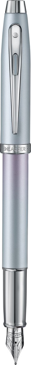 Sheaffer vulpen - 100 Expressions 9376 - parelmoer met chrome afwerking - penpunt M