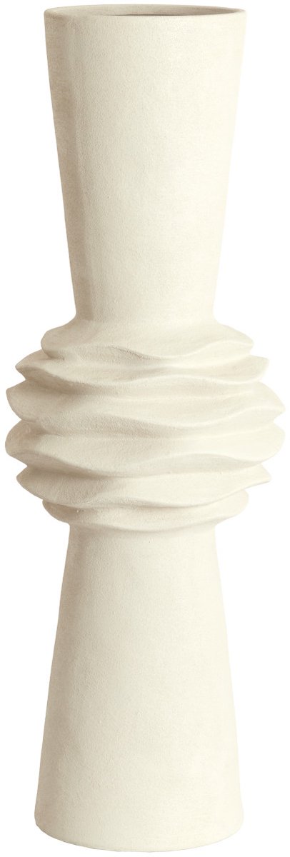 Vaas OLIVORA - Ø24.5x73 cm - Wit