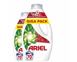 Ariel Vloeibaar Wasmiddel + Ultra Vlekverwijderaar - 2x70 Wasbeurten
