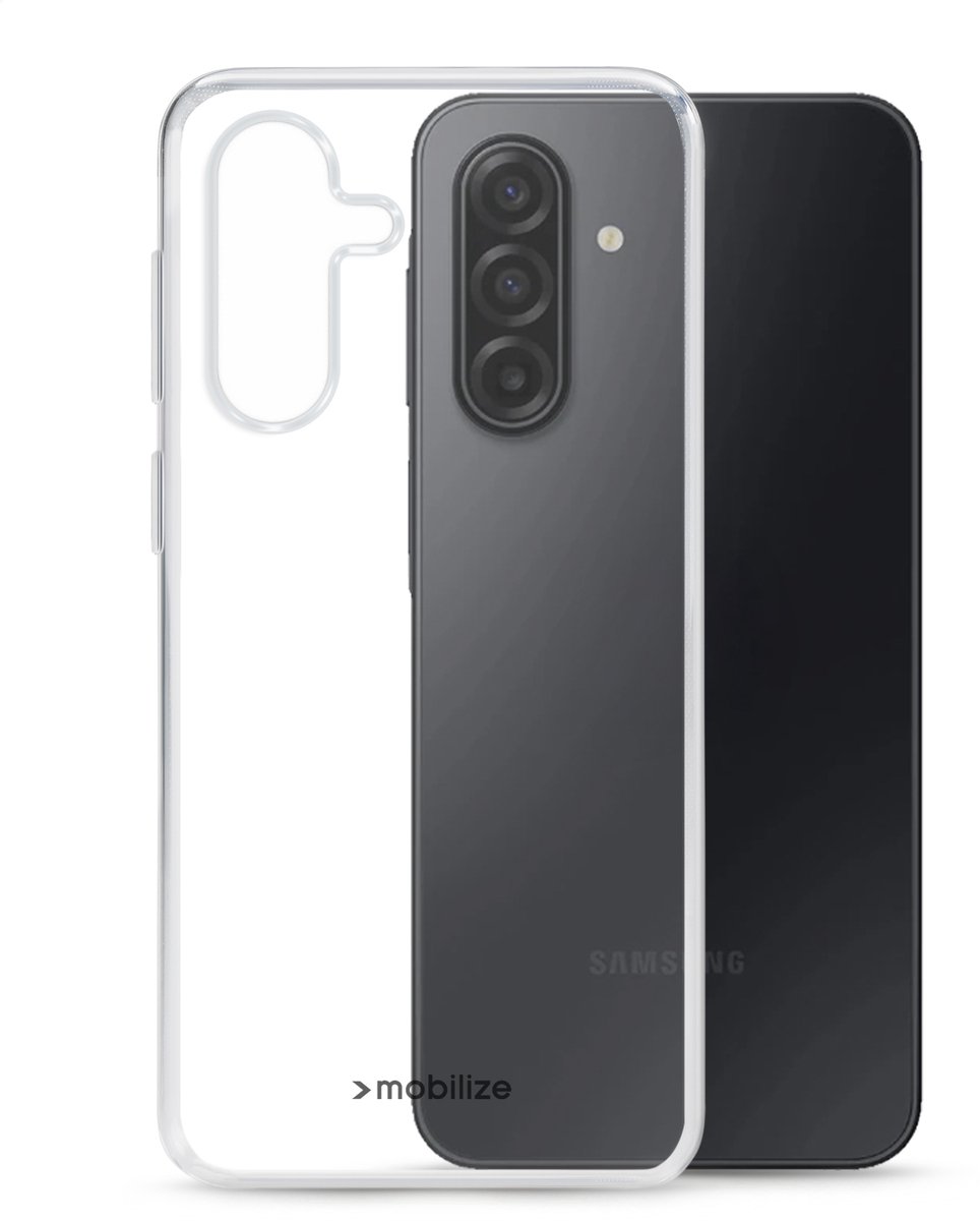 Mobilize Doorzichtig Hoesje geschikt voor Samsung Galaxy A17 Telefoonhoesje Flexibel TPU | Mobilize Gelly Case Backcover | Doorzichtig Telefoonhoesje Galaxy A17 | Galaxy A17 Case | Back Cover - Transparant