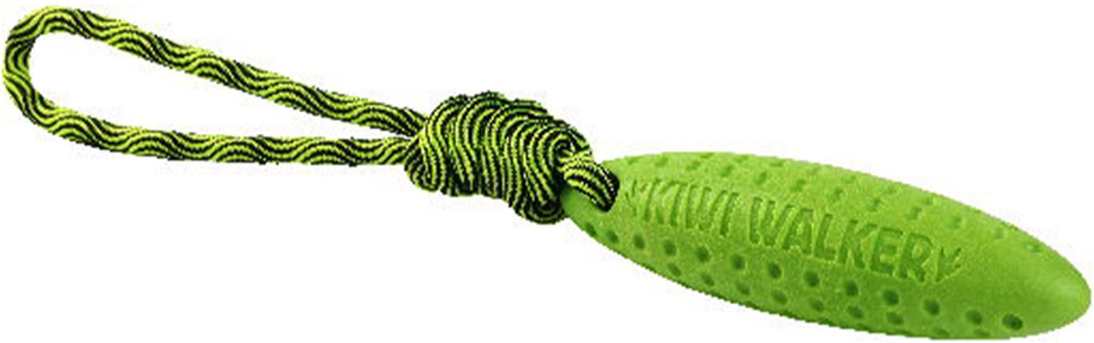 Kiwi Walker - Let's Play - Hondenspeelgoed - Zeppelin - Groen - 14cm