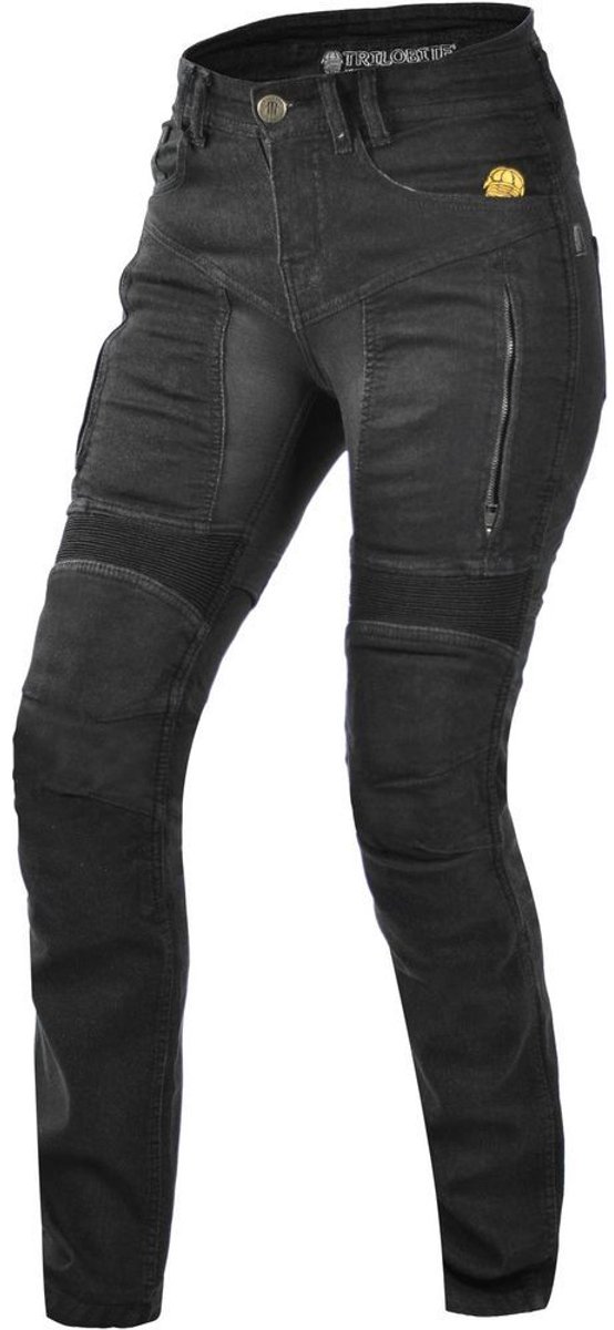 Trilobite Parado Doublelayer Slim Dames Motorfiets Jeans