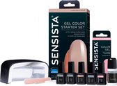 Sensista Cadeauset - I like You A Latte - Cotton Candy - Gellak Starterspakket - Gel nagellak - Nude - Roze - 7.5ML