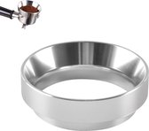 Koffie Dosierring 58mm met Magnetische Adsorptie, Aluminiumlegering Dosing Funnel Ring voor Portafilter Espresso, Barista Accessoires voor Koffiemachine, Antispat, Duurzaam en Eenvoudig Schoon te Make