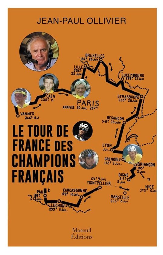 Le tour de France des champions français - cover