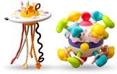 Bitey - Montessori Speelgoed Bundel - UFO Speelgoed - Montessori Speelgoed - BPA-vrij - Grijp- en Bijtspeelgoed - Kraamcadeau - Baby Speelgoed - Spelen en ontdekken - vanaf 3 maanden