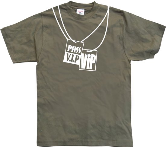 Hybris VIP Pass T-Shirt SH-1-14036-H10-1 Olive-XL
