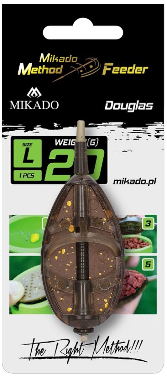 Mikado Method Feeder Korf 30g L - Voerkorf - Feeder Korf - Voor Karper Feeder Vissen van Merkloos — afbeelding 2