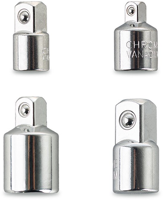 RÉDUCTEUR / ÉLÉVATEUR / ADAPTATEUR CARRÉ 1/4-3/8-1/2 ENSEMBLE DE 4