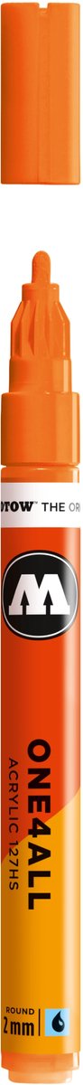 Molotow - One4All 2mm Marker Neon Orange Fluorescent