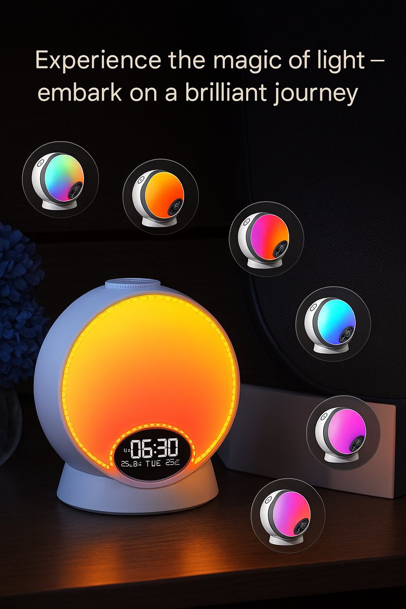 Multifunctionele Galaxy Projector – Sterren Projector – RGB Sfeerlamp – Smart Nachtlamp – Projector – Bluetooth Speaker – Timer & Wekkerfunctie – foto 8