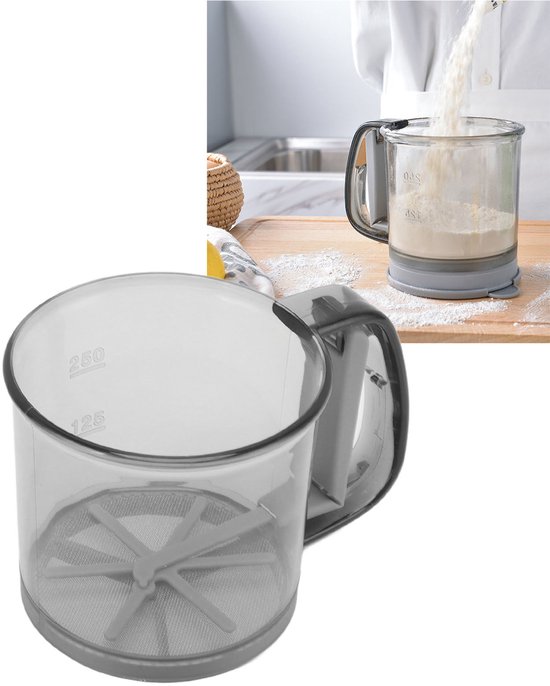MAGICLULU 3-delige Roestvrijstalen Bakzeef Bloemzeef Voor Het Bakken Fijne Zeef 40 Mesh 15 Cm 20 Cm 25 Cm Keukengereedschap