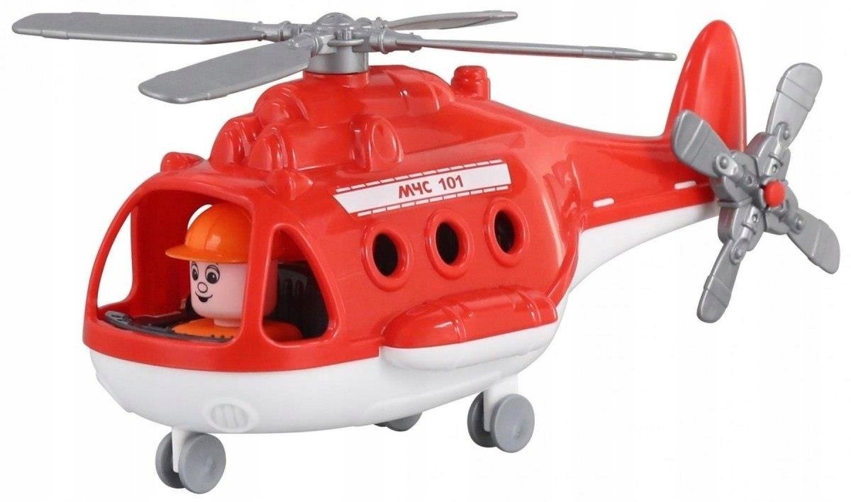 Polesie Alfa Brandweer Helikopter Rood 68651