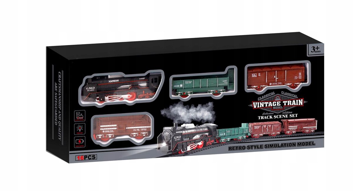 Western Trein Speelgoed Set 16 Delen Norimpex