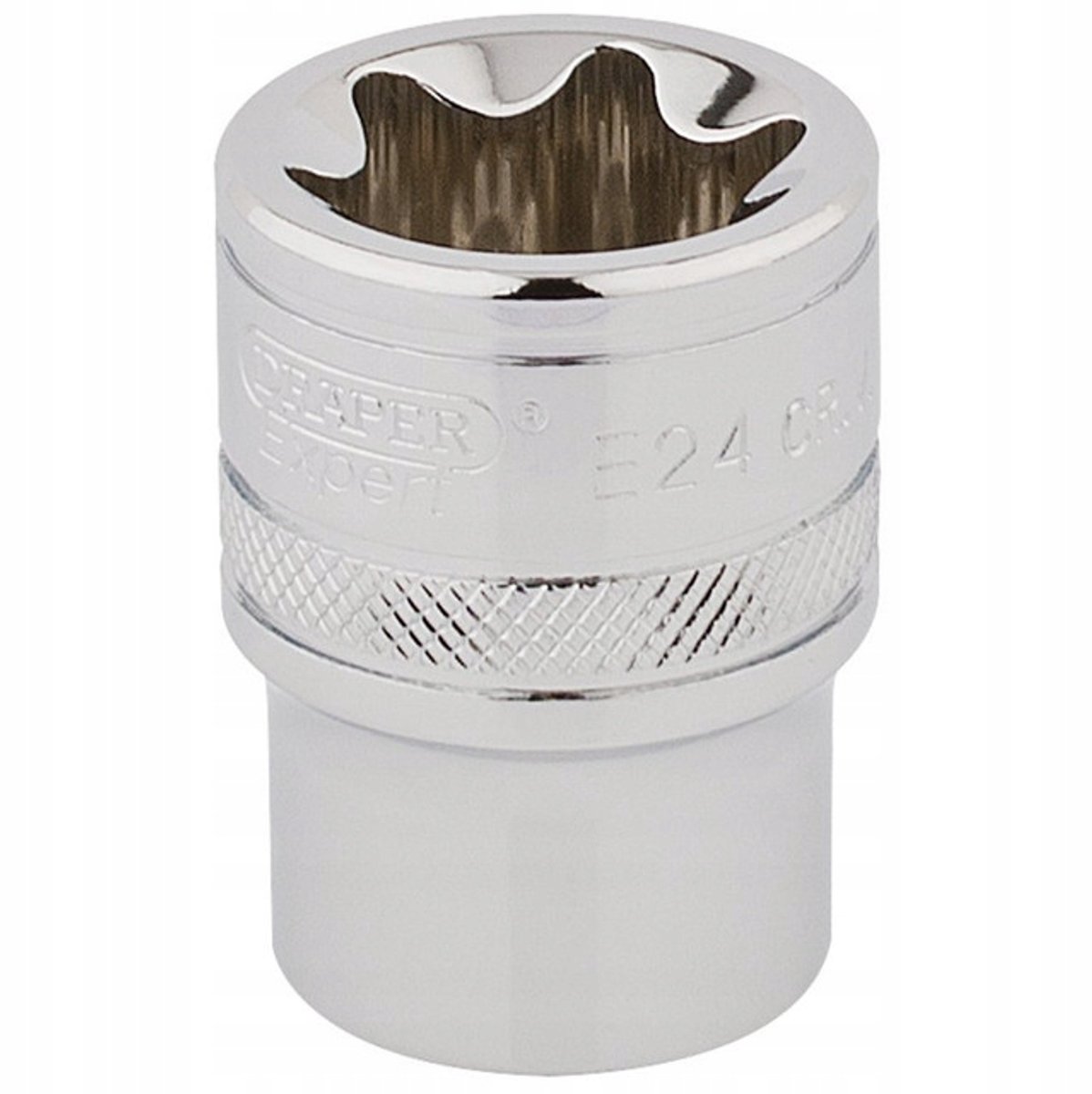 Draper E20 Torx Dop DOP 1/2" EXPERT - Kwaliteit Chroom-Vanadium