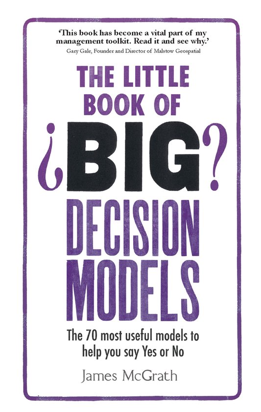 Little Book of Big Decision Models, The - cover