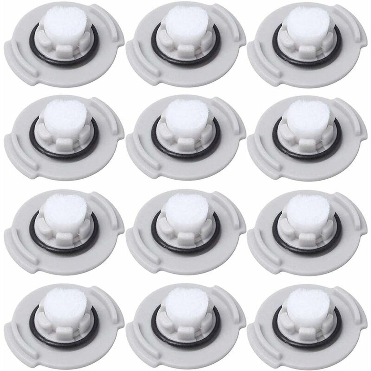 12-delige Waterreservoir Filters Geschikt voor Xiaomi Roborock S50 S51 Stofzuigerrobots